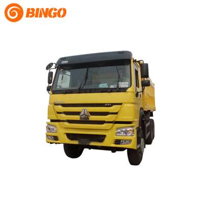 Fast Delivery Sinotruk Howo 371 6x4 dump truck price for sale