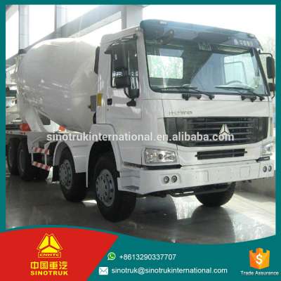 8*4 Sinotruck Howo 18 m3 Diesel Fuel type high quality concrete mixer truck