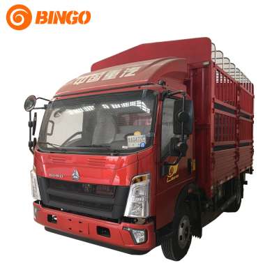 Long Warranty Sinotruk Howo 4x2 Stake Light Cargo Truck from China