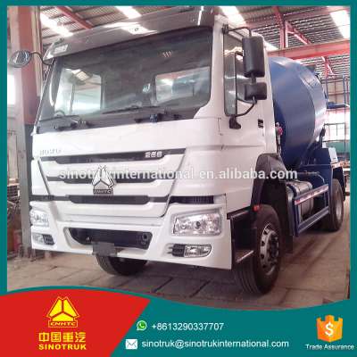 China Supplier 4*2 HOWO 290HP Diesel concrete mixer truck spare parts