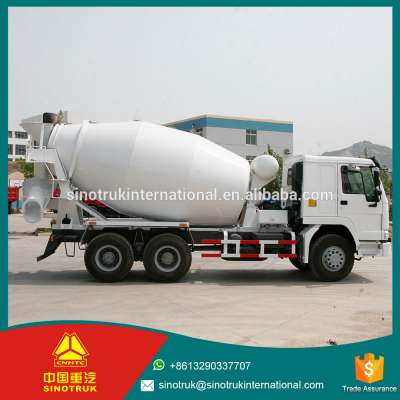 90km/h Max speed 12m3 Tank volume 6*4 concrete mixer truck capacity for sale