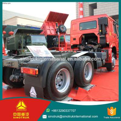 SINOTRUK HOWO 6*4 10 forwards and 2 reverse sinotruck tractor head 6x4 howo tractor truck