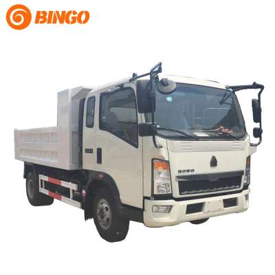 High performance SINOTRUK HOWO 4x2 mini dump truck for sale