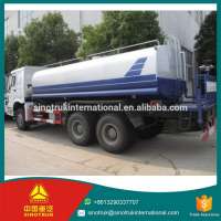 SINOTRUK HOWO water truck digital meters double layer steel plate 15m3 tanker truck for water