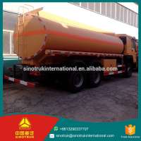 SINOTRUK Ellipse Tanker shape 6*4 tank trucks corrosive tank trucks chemical liquid truck